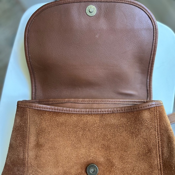Coach Vintage Convertible Backpack Leather & Suede - Picture 3 of 8